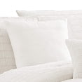 thumbnail image 5 of Juego de cama Benzara Queen, edredón de algodón, 7 piezas, blanco, 5 of 5