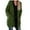 Army Green, variant on Women Sweaters Women Fall Clothes Women Casual Solid Twist Crochet Sweater Cardigan Loose Long Sleeve Pocket Long Coat