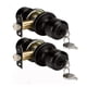 thumbnail image 1 of Cerraduras para Chapa de Perilla Acero Inoxidable 2 pzs, 1 of 4