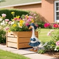 thumbnail image 6 of SMKE Goose Costume Clothes,Summer Star Print Bikini Goose Outfit,Outdoor Yard Decor,Porch Goose Outfits(No Geese),Goose Outfit For Themed Yard Styling,Porch Goose Holiday Costume,Fit 23" Goose, 6 of 9