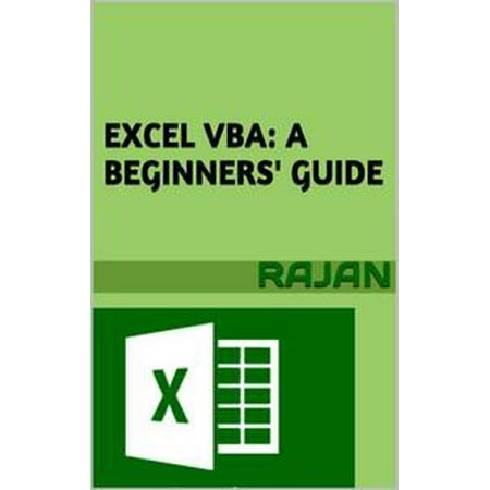 - Excel VBA: A Beginners' Guide - eBook