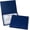 Blue, variant on Plain Burgundy Certificate Folders - Pack of 25, Linen Cover 80 lb. Stock, Folded, -Cut Corners, for Office, Business Awards, Graduation, School Diploma Holder, 9-1/2"" x 12""