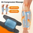 thumbnail image 4 of Heated Wireless Leg Massager for Circulation, Cordless Air Compression Calf Massager with 4 Heating Levels 8 Intensities 4 Modes for Fatigue Relief, Gifts for Men Women (Single), 4 of 12