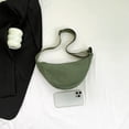 thumbnail image 3 of Bolso Masa Bolso Bandolera Correa Ajustable Bolso Compras Pana (verde), 3 of 9