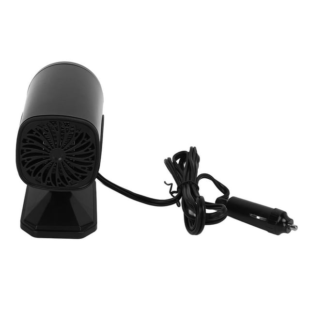 Calentador de coche, modo de refrigeración de calefacción de 150W, descongelador de temperatura ajustable giratorio de 360 grados, desempañador de encendedor de cigarrillos