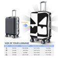 thumbnail image 6 of Lsque Geometry Dash Printed Luggage Cover, Travel Luggage Protector,Scratch and Dirt Resistant, Fits 18-32 Inch Luggage - Medium, 6 of 9