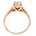 thumbnail image 3 of Pompeii 6MM Morganite Solitaire Engagement Anniversary Ring 14K Rose Gold (,), 3 of 4