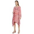 thumbnail image 3 of Moomaya Summer Bikini Cover Up Kaftan For Womens Sexy Sheer Swimwear Caftan Beach Dress, 3 of 7