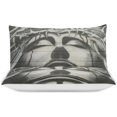 thumbnail image 3 of HAHDAXIA Street Graffiti Bedding Solid Comforter Set for All Seasons 3 Pieces(1 Comforter+2 Pillowcases) Soft Microfiber Bedding Set Queen(90"x90"), 3 of 7