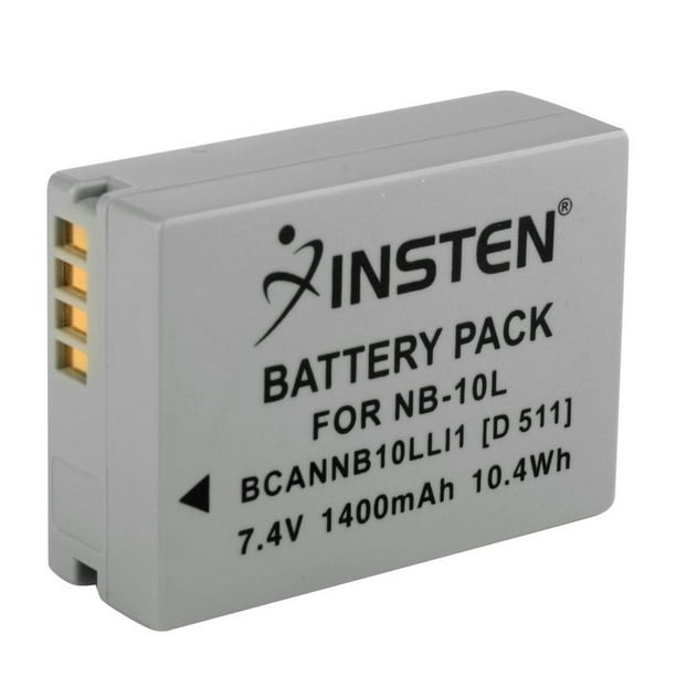 Insten 2 Pack Battery For Canon SX40 HS SX40HS Digital Camera NB10L