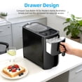thumbnail image 4 of Auseo Portable Ice Maker Countertop, 18lbs/24H,  6Pcs/6Mins, Self-Cleaning, for Home/Office/Party, Black, 4 of 8