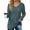 Blue, variant on MOSHU Dressy Tops for Women Classic Fit Long Sleeve Shirts V Neck Lightweight Blouses Casual Tunic Womens Tops