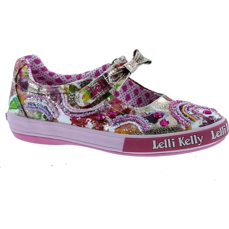 

Lelli Kelly Kids Girls LK9192 Fashion Mary Jane Flats Shoes Multi Fantasy 25