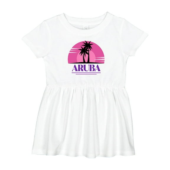 Inktastic Aruba Vacation Cruise Girls Baby Dress