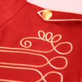 thumbnail image 6 of Men's Military Drummer Boy Vest Marching Band Jacket Sleeveless Hussar Waistcoat Nutcracker Ringmaster Cosplay Costume for Halloween Party Performance, 6 of 9