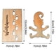 thumbnail image 1 of Gnome Stencil Gnome Window Gnome Footprints Christmas Gnome Template - Stencil Wooden A, 1 of 5