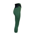 thumbnail image 2 of TOMMIE COPPER Women's Adjustable Strap Back Support Pro 19" Leggings, Olive, XL, 2 of 4