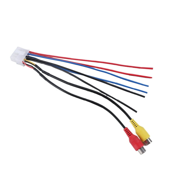 Arnés Cables Altavoz Entrada Alimentación Enchufe RCA 10 Pines para Amplificador Dual TBX10A