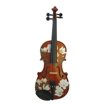 Rozanna's Violins Magnolia Heaven Violin Outfit 3/4, Pearl Fine Tuners New
