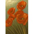 thumbnail image 1 of Poppy, Oil Painting (36x54 Giclee Gallery Art Print, Vivid Textured Wall Decor), 1 of 3