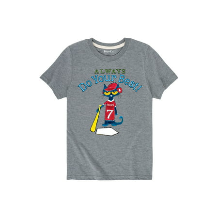 Pete The Cat Always Do Your Best - Toddler Short Sleeve