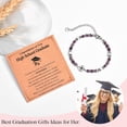 thumbnail image 4 of Graduation Gifts for Her Girls Women Class of 2024 High School/Kindergarten/Preschool/ 5th 6th 8th Grade/College/Master Degree/Middle School Graduation Gifts Compass Bracelet Jewelry for Her, 4 of 7