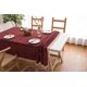 thumbnail image 3 of Mantel con borlas Mantel a cuadros de algodón y lino Mantel de mesa de centro Mantel de cocina lavable cuadrado para mesa de comedor, Mezcla de algodón, 110 * 110 cm Kanto Red Sailing Electrónica, 3 of 5