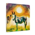 thumbnail image 5 of "Mule in the Meadows" - Canvas, 5 of 25