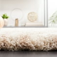 thumbnail image 4 of SAFAVIEH Portofino Henrika Abstract Shag Area Rug, Ivory/Beige, 3' x 3' Square, 4 of 8