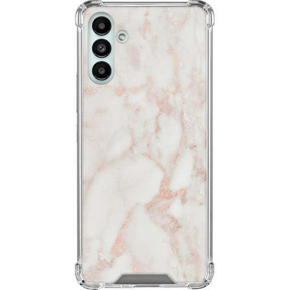 Skinit Marble Rose Gold Marble Galaxy A13 5G Clear Case