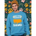 thumbnail image 2 of Silhouette Corgi Squad Sweatshirt Men -Image by Shutterstock, Male 4X-Large, 2 of 4