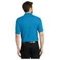 thumbnail image 2 of Port Authority Men's Silk Touch Classic Comfortable Polo Shirt Turquoise 5X-Large, 2 of 3