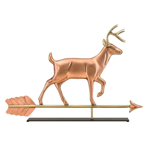 Good Directions Buck Table Top Décor, Pure Copper 33"L
