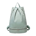 thumbnail image 2 of Mochila de gimnasio DYNWAVEMX para mujer Verde Con separación de ropa seca y húmeda, 2 of 8