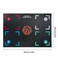 thumbnail image 3 of Basketball Dribbling Mat Training Mat For Indoor And Outdoor Use Improves Feeling Coordination & Footwork For Children And Adults Foldable & To Store, 3 of 8