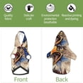 thumbnail image 6 of Honeii Eagle With USA Flags Print Small Dog Hoodies Pet Hooded Sweatshirts Fall Winter Puppy Cat Sweaters Warm Clothes for Small Dogs Outfits Costume-X-Large, 6 of 7
