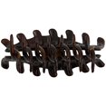 thumbnail image 2 of Caravan Wave Rounded Teeth Spike Decoration Top In Tortoise Shell Hair Claw, 2 of 2