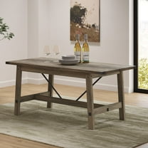 WAMPAT 67.7 Inch Dining Room Table,Wood Kitchen Table for Home Dining Room