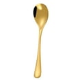 thumbnail image 1 of AMERTEER 1Pc Solid Color Stainless Steel Coffee Tea Cream Cocktail Stirring Spoon Cutlery, 1 of 10