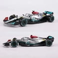 thumbnail image 5 of Bburago 1:43 2022 F1 Mercedes-AMG W13 #44 Hamilton #63 George Russell Alloy Toy Car Model Super Formula Die Cast Model, 5 of 5