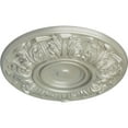 thumbnail image 3 of Ekena Millwork 13"OD x 1 3/8"P Whitman Ceiling Medallion (For Canopies up to 3 3/4"), Hand-Painted Flash Copper, 3 of 5