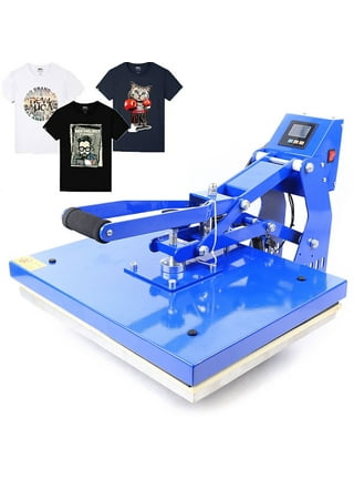 BENTISM Heat Press Machine 5 in 1, 12 x 15 Dual-Tube Heating Press Sublimation  Machine 360° Rotation Swing Away T-Shirt Printing Machine Dual-Tube Heating  for DIY T-Shirts Cap & Mugs Blue 