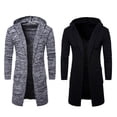 thumbnail image 4 of Suéter Largo De Otoño Para Hombre, Cárdigans De Punto Grueso A La Moda, Abrigo Con Capucha Para Hombre Tmvgtek Caballero, 4 of 6