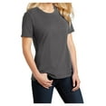 thumbnail image 4 of Yellow Rooster Ladies Core Cotton Tee Charcoal M, 4 of 6