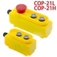 thumbnail image 2 of COP-21H / COP-21 Rain Proof Lifting Button Box Emergency Stop Button Switch 2.2KW Direct Control Electric Hoist Switch 250 ,Humanized Design, 2 of 7
