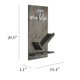 thumbnail image 3 of Estante de pared de madera Elegant Designs HG1016-RGY para botellas, 3 of 7