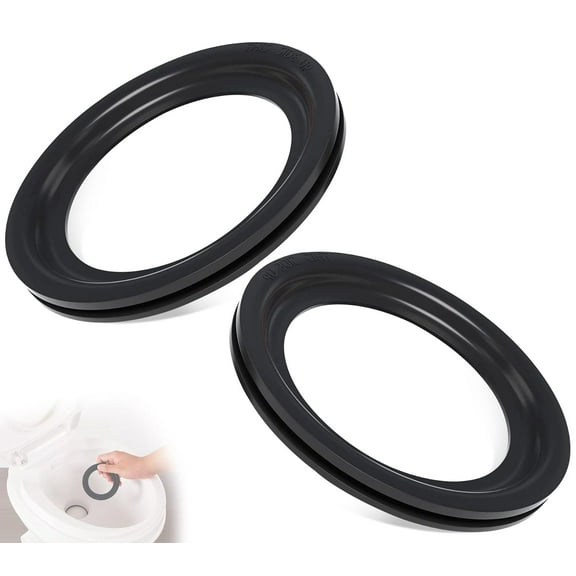 RV Toilet Seal Kit Replacement 385311658 Flush Seal for Dometics 300 310 320 Series Parts Solve The Leakage Problem, 2 Pack