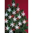 thumbnail image 2 of The Beadery Holiday Beaded Ornament Kit-Mini Snowflakes 2" Makes 24, 2 of 3