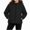 Black, variant on Teylalorva Outerwear Jackets for Girls Long Sleeve Zip Up Jacket with Pockets Casual Warm Winter Coat(7-15) Pink Size 7