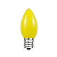 thumbnail image 2 of Novelty Lights 500 Case C9 Ceramic Outdoor Christmas Replacement Bulbs, Yellow, E17/C9 Intermediate Base, 7 Watt, 2 of 6